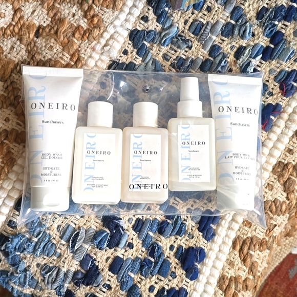Oniero Other - LUXURY  Skin ONIERO • SUNCHASERS 5 pc Travel Kit • Brand New Luxury Hair & Body
